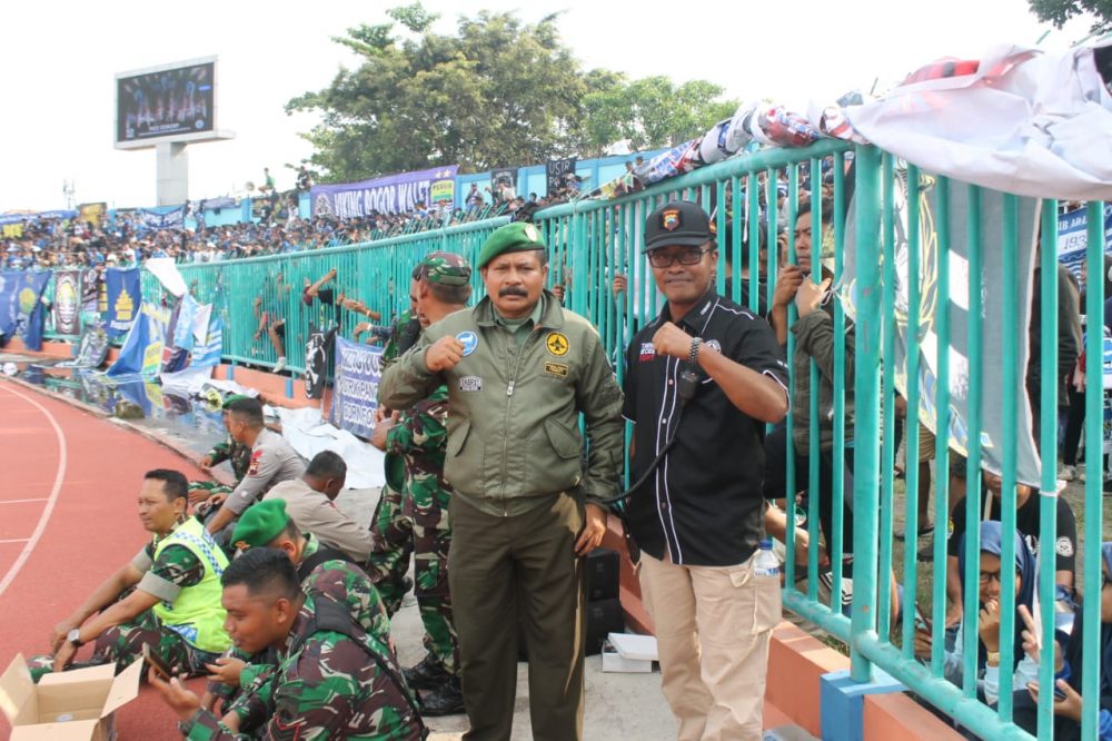 Kodim 0703/ Cilacap amankan laga PSCS Cilacap Vs Persib Bandung