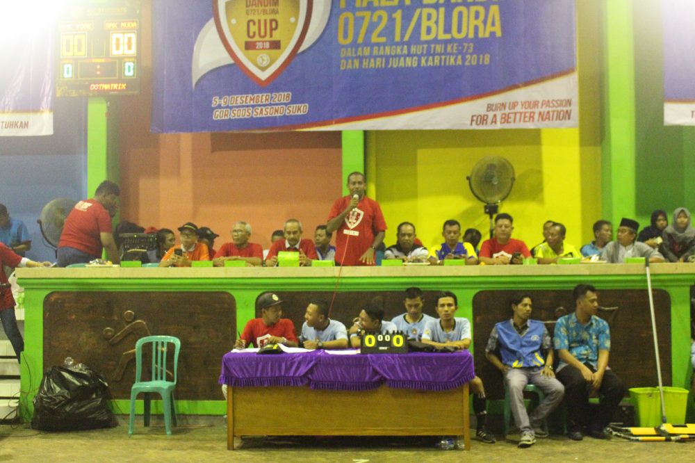 Turnamen Dandim Cup 2018 Kodim 0721/Blora Resmi Di Buka