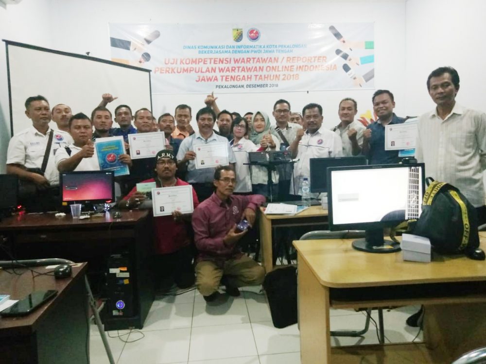 PWOI Jateng Adakan Uji Kompetensi Wartawan