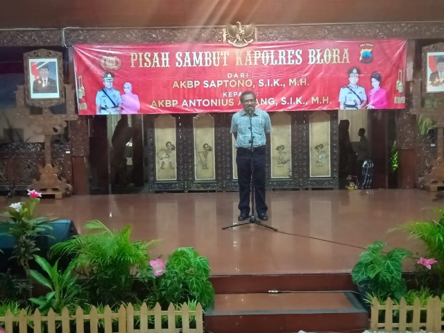 Pemda Blora Pisah Adakan Malam Sambut Kapolres Blora