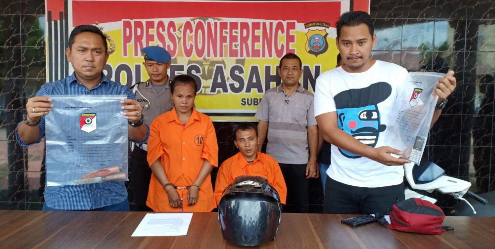 Pelaku Pembunuhan di Buntu Pane Asahan  Dilumpuhkan Sat Reskrim Polres Asahan