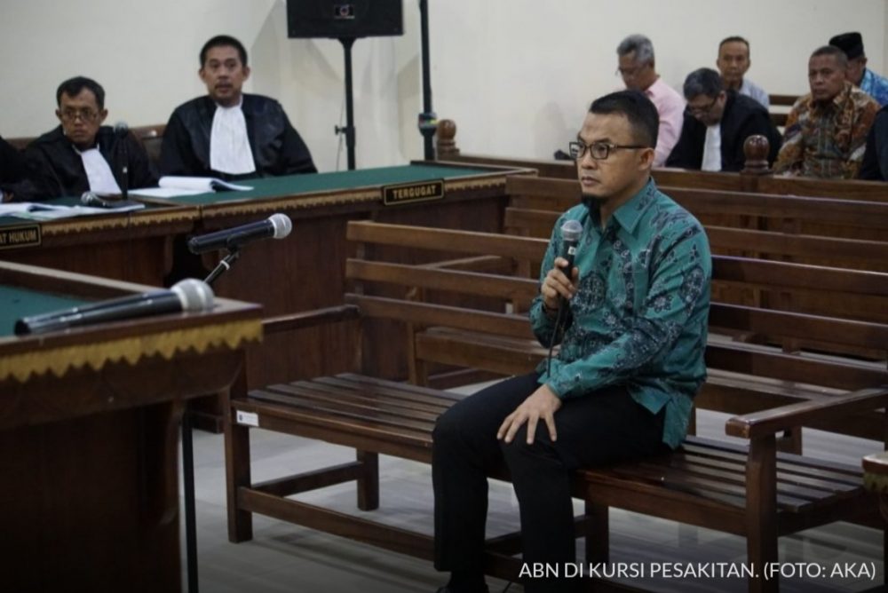 Tersangka Kasus Suap Agus,BN Beberkan Aliran Dana