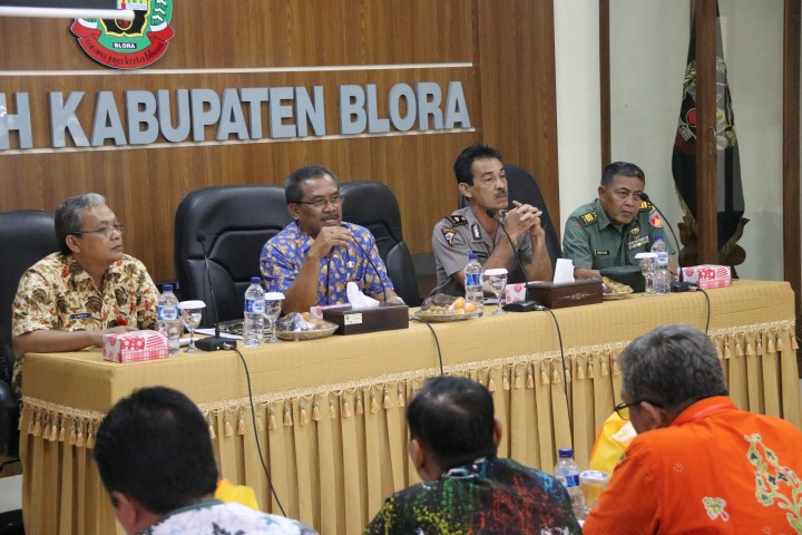 Bupati Minta Ormas Islam Ikut Amankan Natal di Blora