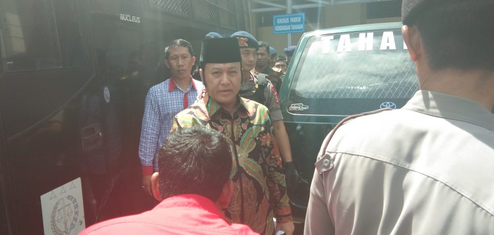 Usai Menjalani Sidang Zainudin Sebut, Ga Miskin Miskin Amat