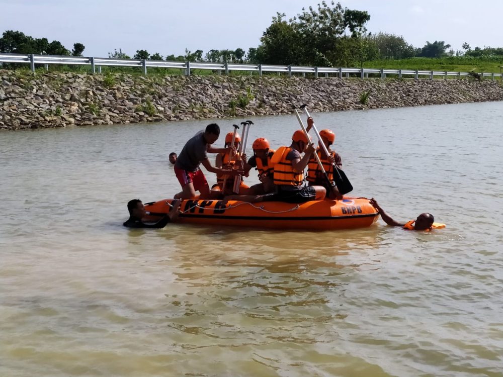 Polres Blora Gelar Simulasi Antisipasi Bencana Alam