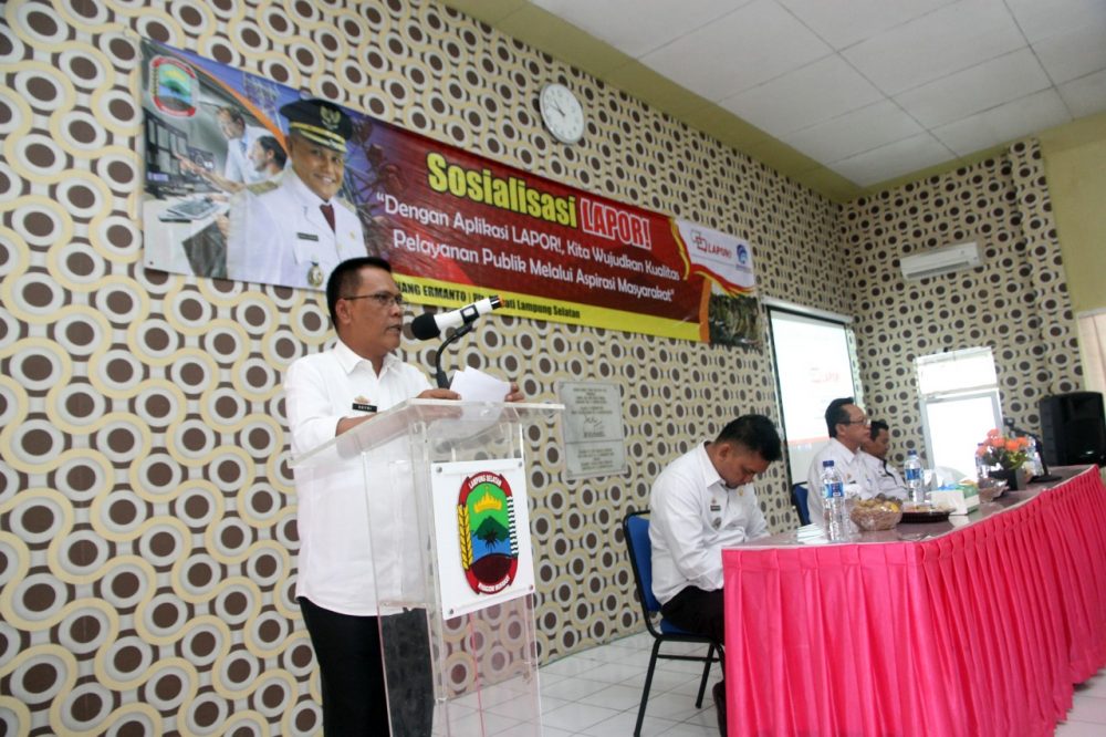 Dengan Lapor Masyarakat Dapat Menyampaikan Aspirasi