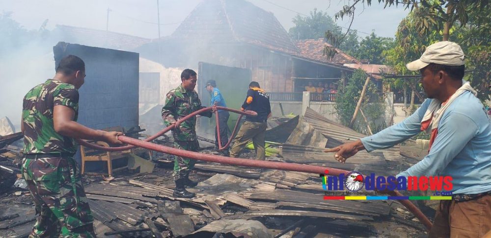 Satu Rumah Di Desa Sumberejo Jaken Ludes Dilahap Si Jago Merah