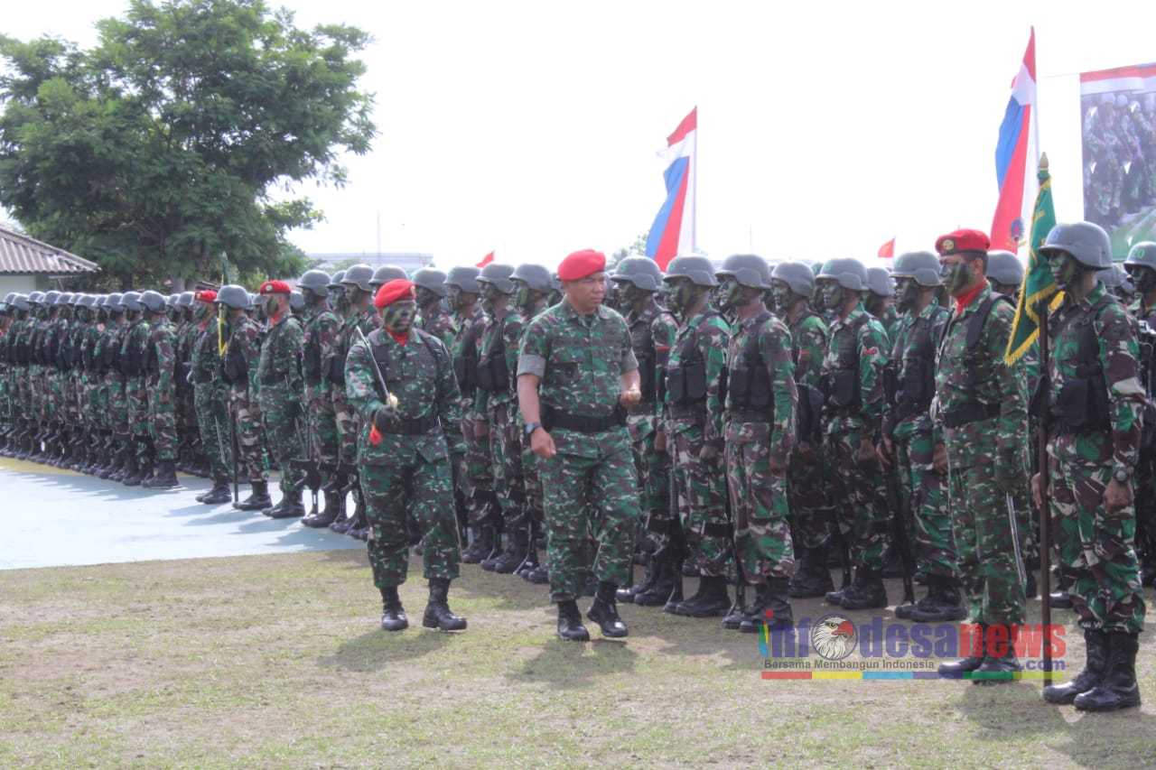 Danjen Kopassus Lantik 750 Siswa Batalyon Gabungan TNI-AD Mejadi Raider