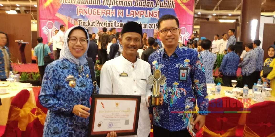 Desa Titiwangi Masuk  Pringkat 4  Se Provinsi Lampung Tentang KI Publik