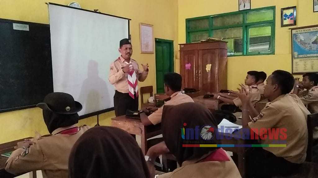 Pramuka SMK Bunda Satria Wangon Belajar Jurnalistik