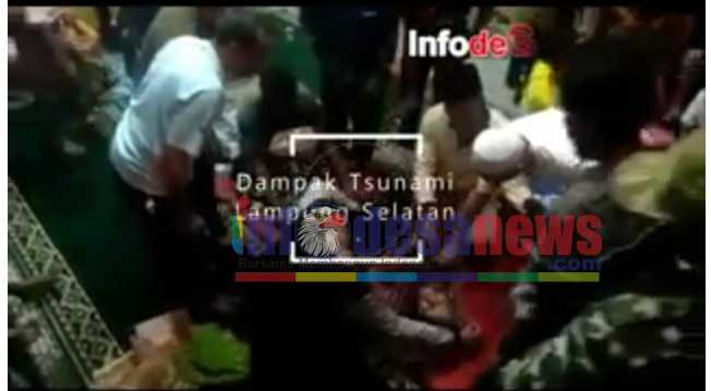 Pasca Tsunami Melanda Lampung Selatan