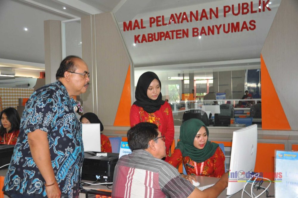 Sekda Banyumas Soft Launching Mal Pelayanan Publik