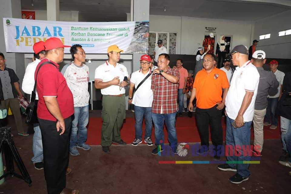 Rycko Menoza SZP, Sapa Warga Lampung Selatan Di Pengungsian