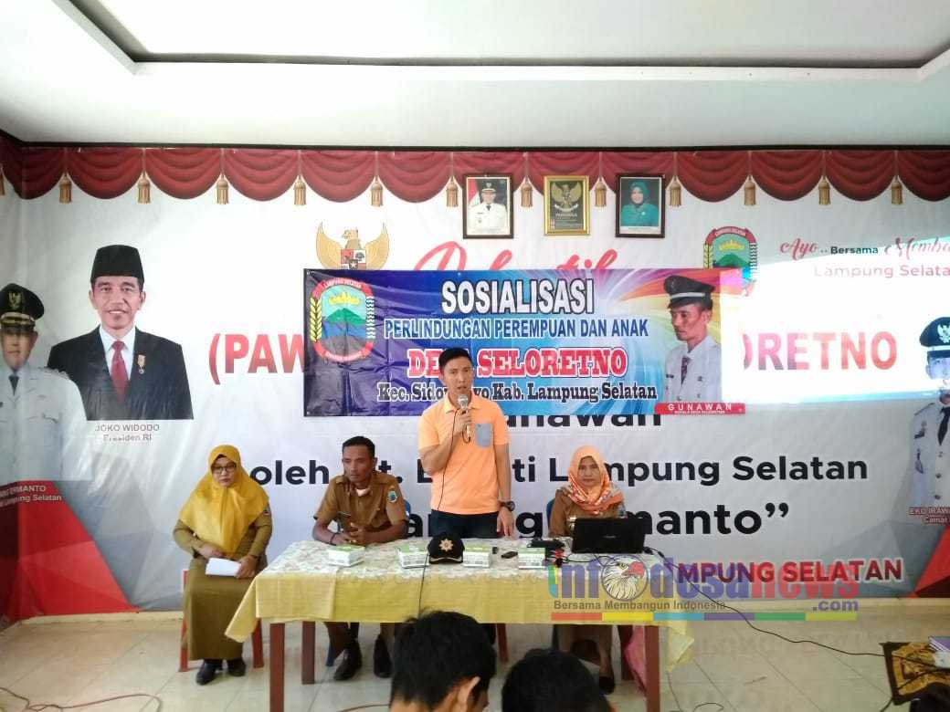 Desa Seloretno malaksanakan Sosialisasi Tentang PPA
