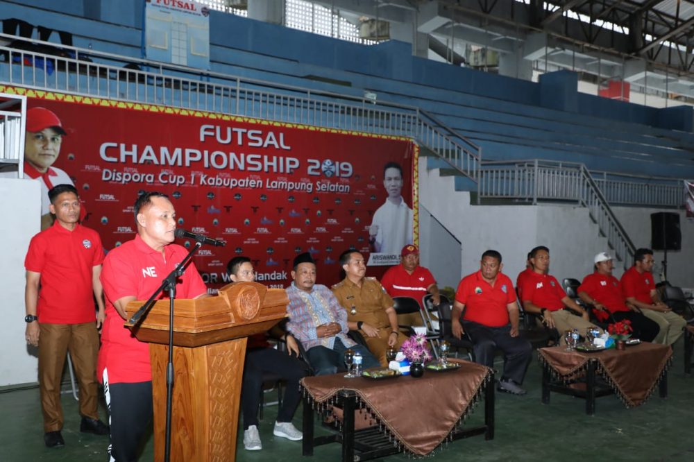 43 Club Futsal Dari 17 Kecamatan Se Kabupaten Lampung Selatan Beradu Laga