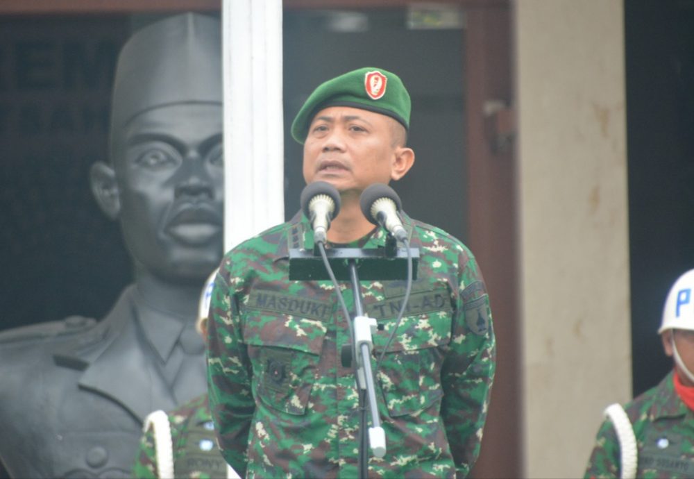 Danrem 081/DSJ : Kita Siapkan 3000 Personel Dalam Menghadapi Pileg dan Pilpres 2019