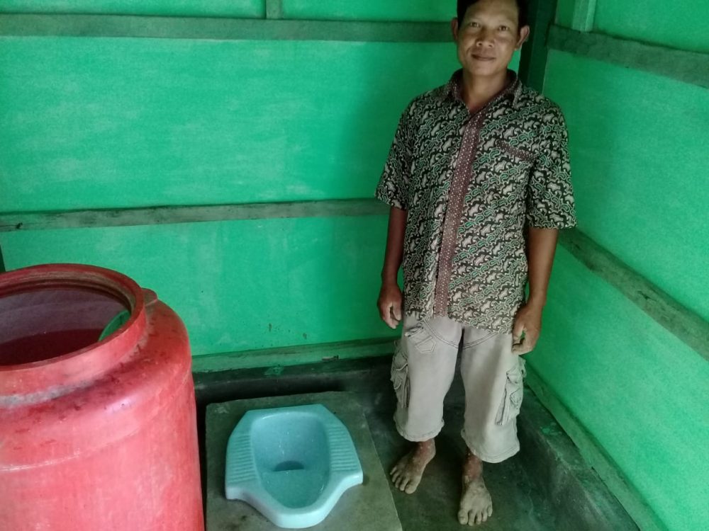 Dibangunkan Jamban Pak Tentara, Kini Kalau BAB Tidak Sembarangan  Lagi