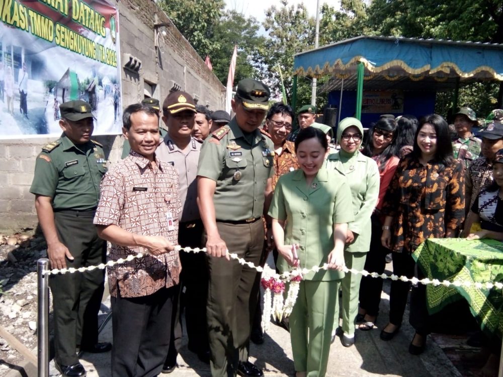 Penutupan TMMD Mojosongo Wujudkan TNI Manunggal Membangun Desa