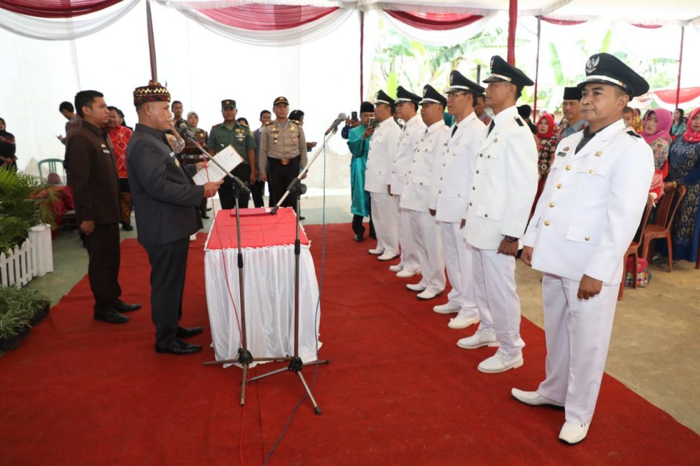 Nanang Minta Pj Kades Tetap Jalin Silaturahmi Dengan Kades Yang Lama