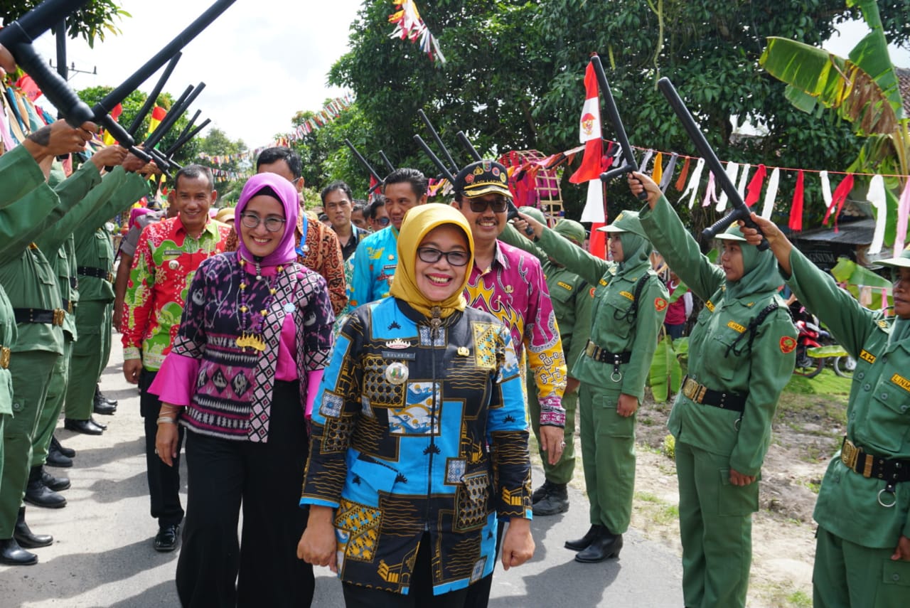 Sekda Lamsel Fredy Sambut Tim Penilai Lomba Desa Tingkat Provinsi Lampung