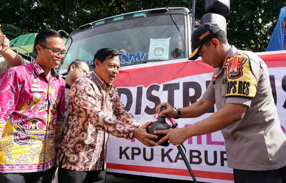 KPU Lampung Selatan Mulai Distribusikan Logistik Kesiapan Pemilu 2019