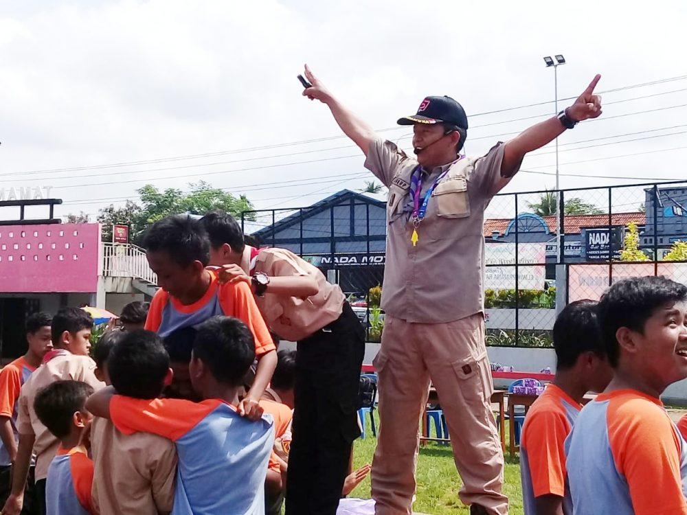 Bangun Jiwa Korsa, Penggalang SMPN 2 Sumpiuh Ikuti ODMG