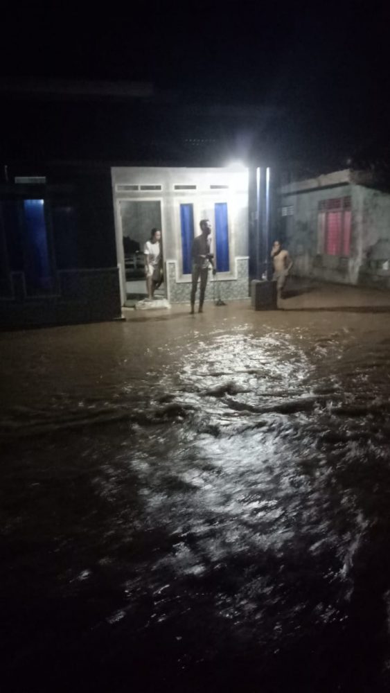 Sejumlah Desa Di Kecamatan Sidomulyo Terendam Banjir