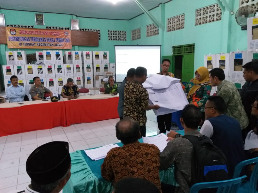 Pelaksanaan Pemilu 2019 Kecamatan Japah Aman Dan Kondusif Tidak Di Jumpai Kecurangan