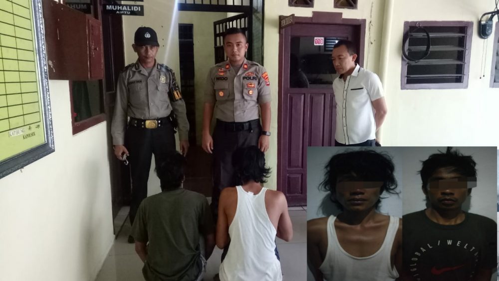 Jajaran Polsek Katibung Ringkus Dua Orang DPO