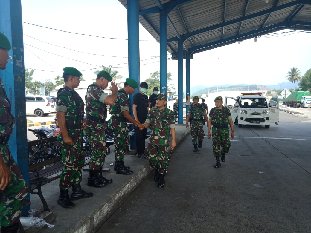 Puluhan TNI Disiagakan Jelang Penetapan Hasil Pileg Dan Pilpres 2019 Di KPU Pusat