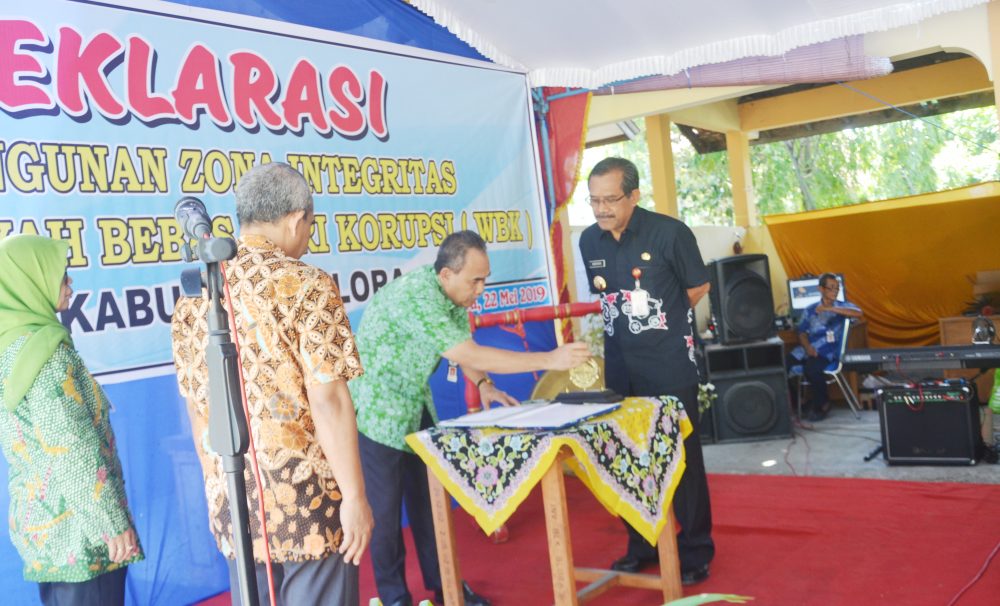 DPK Blora Gelar Deklarasi Pembangunan Zona Integritas WBK