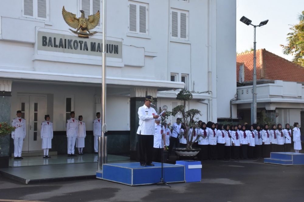 Upacara Hari Lahir Pancasila, Dandim : Terapkan Nilai Luhur Pancasila Dalam Kehidupan