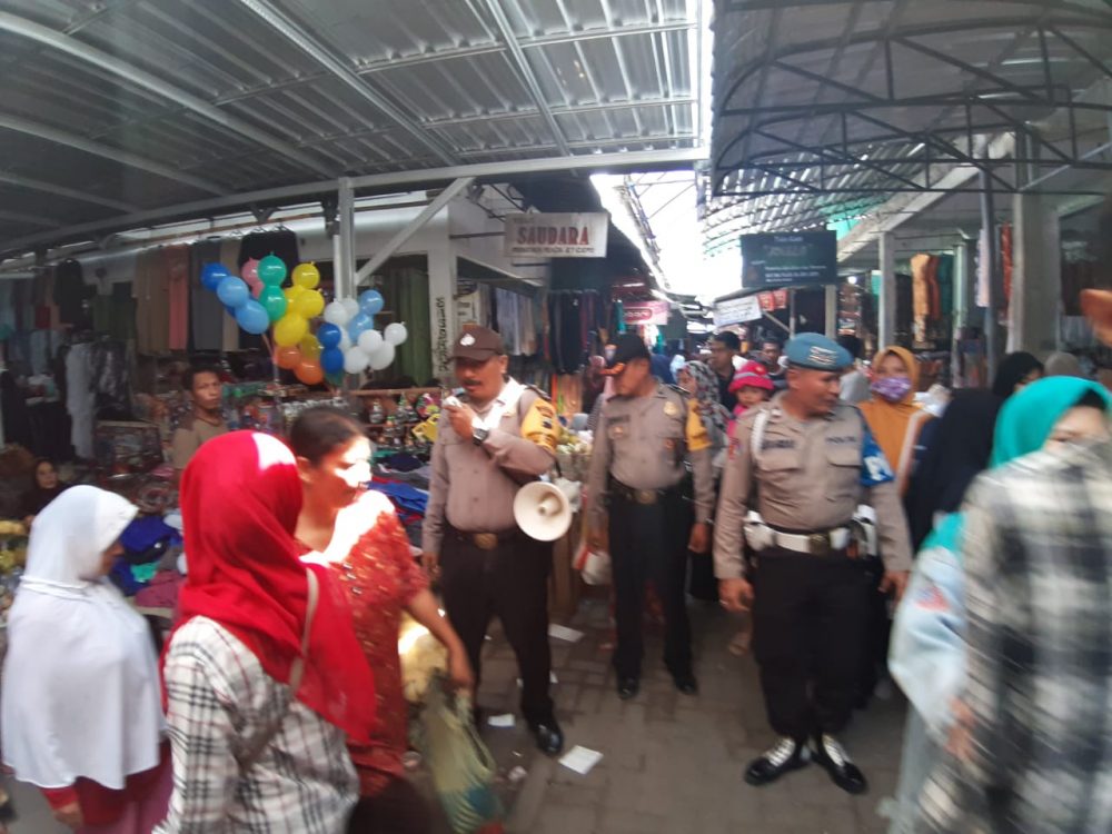 Kapolsek Berikan Himbauan Beredarnya Uang Palsu Di Pasar