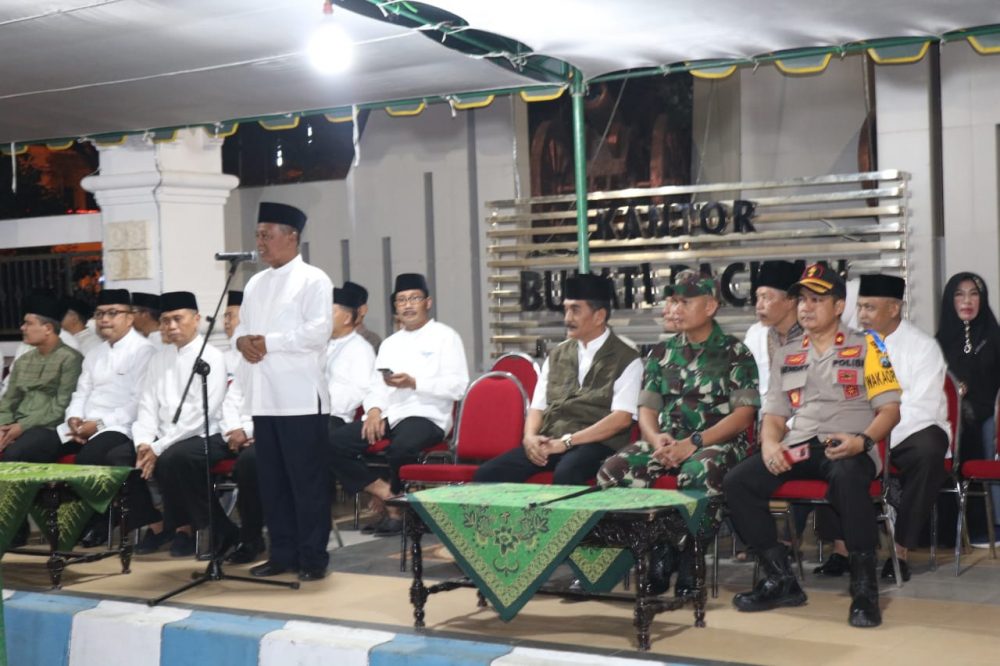 Bupati Dan Forkopimda Pacitan Berangkatkan Rombongan Takbir Keliling dan Tinjau Pos Pengamanan Lebaran