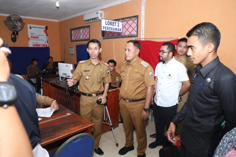 Plt Bupati Lampung Selatan Cek Sejumlah OPD Pasca Liburan Lebaran
