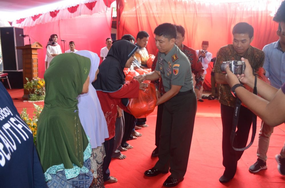 Dandim Nganjuk Hadiri Halal Bihalal Yang Diselenggarakan Dinas Sosial Kabupaten Nganjuk