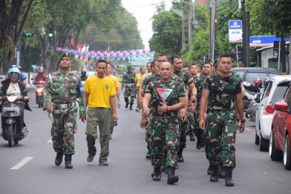 Anggota Korem 081/DSJ Gemar Berolahraga