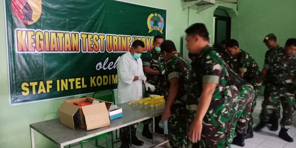 Cegah Bahaya Narkoba Di Lingkungan Prajurit, Kodim 0803/Madiun Gelar Sosialisasi P4GN