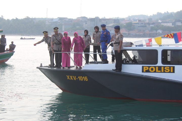 Kapolres Lampung Selatan Pimpin Prsosesi Tabur Bunga