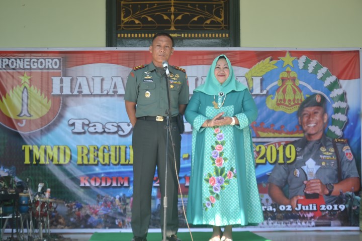 Libatkan Media Kodim Tasyukuran dan Halal Bi Halal Di Makodim 0721 Blora