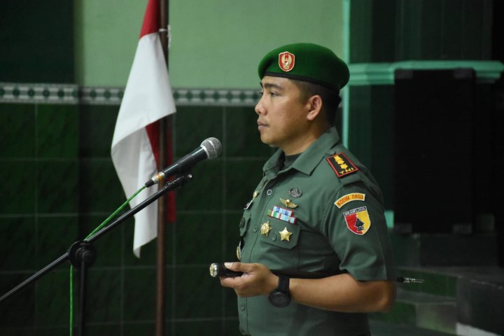 Dandim Madiun Melepas Prajurit Terbaiknya Tergabung Dalam Satgas Apter