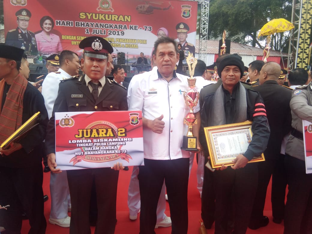 Dibawah Binaan Brigpol Ratijo Desa Siringjaha Sabet Juara 2 Dan 1 Lomba  Siskamling