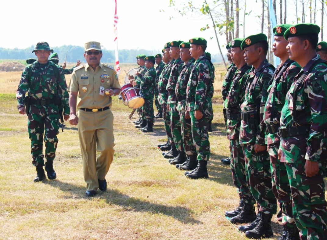 Bupati Buka TMMD Sengkuyung Tahap II Tahun 2019