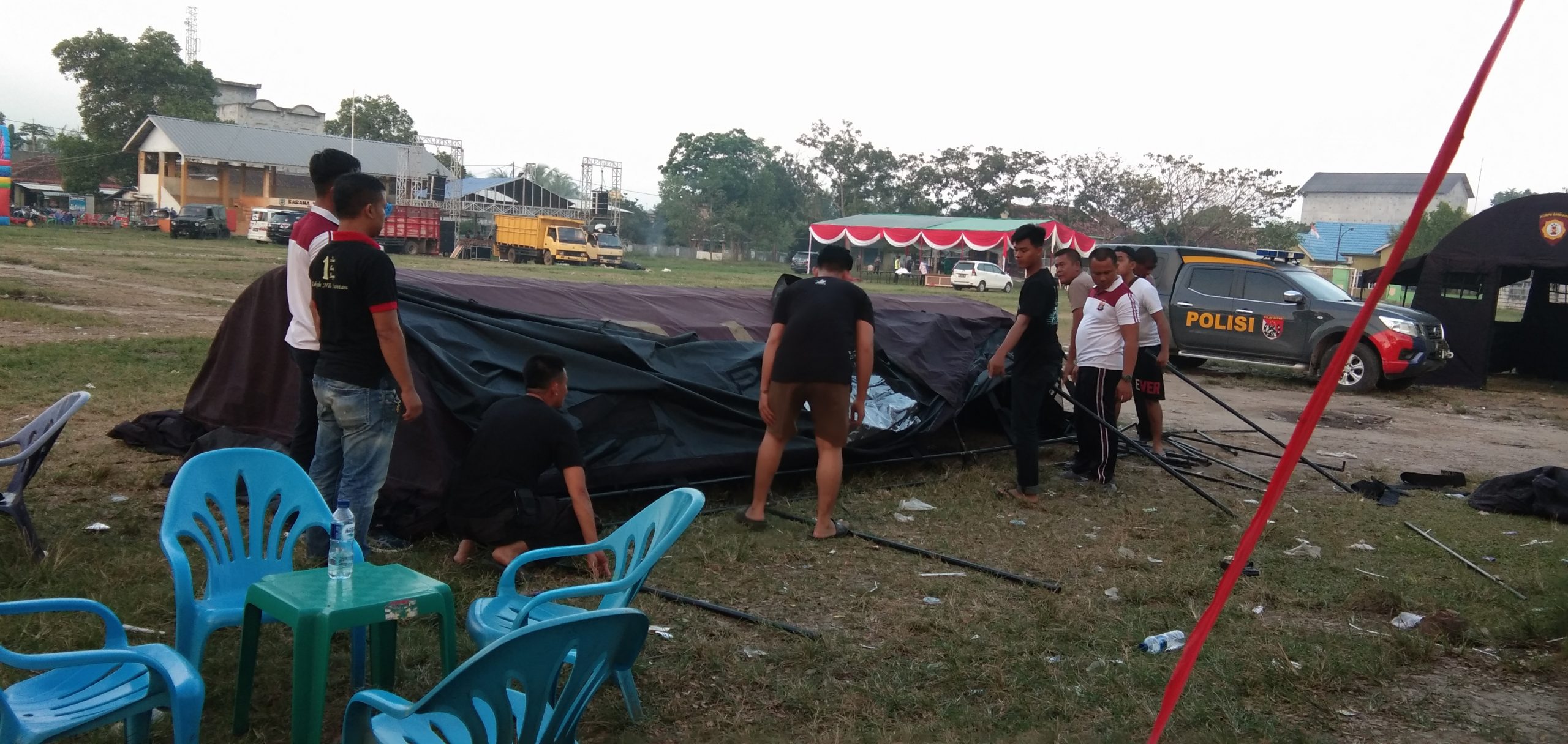 Polres Lamsel Gass Bareng Trail Adventure Meriahkan HUT Bhayangkara Ke-73
