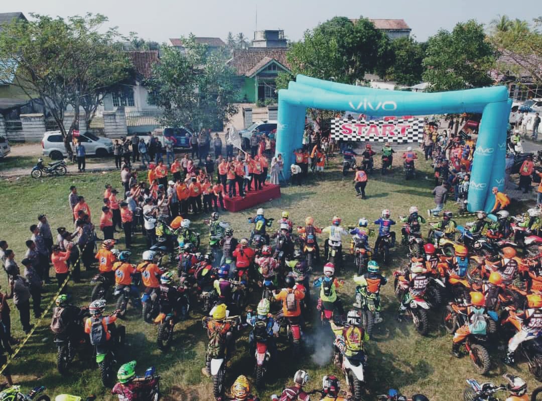 Kapolres Lamsel  Lepas Ratusan Rider Gass Bhayangkara