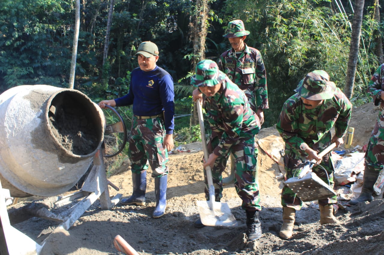 Tergabung Satgas TMMD Suatu Kebangaan bagi Setiap Prajurit TNI