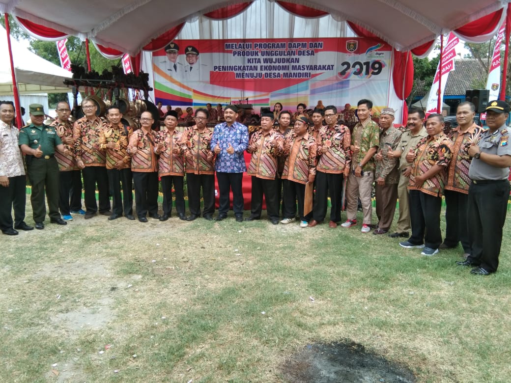 Danramil 0805/13 Kedunggalar Hadiri Pembukaan Gebyar Prudes Dan DAPM