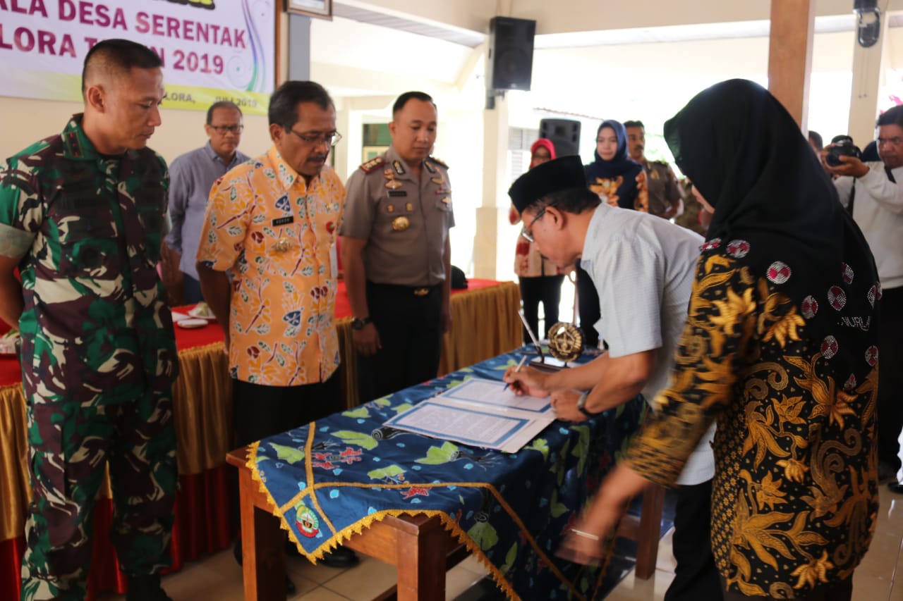 Bupati Pimpin Deklarasi Damai Pilkades Serentak 2019