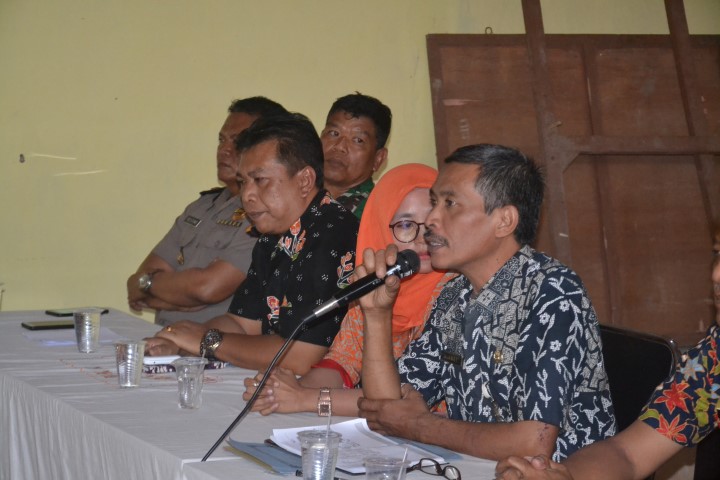 Penetapan Nomor Urut Calon Kades, Tampa Di Hadiri Salah Satu Paslon