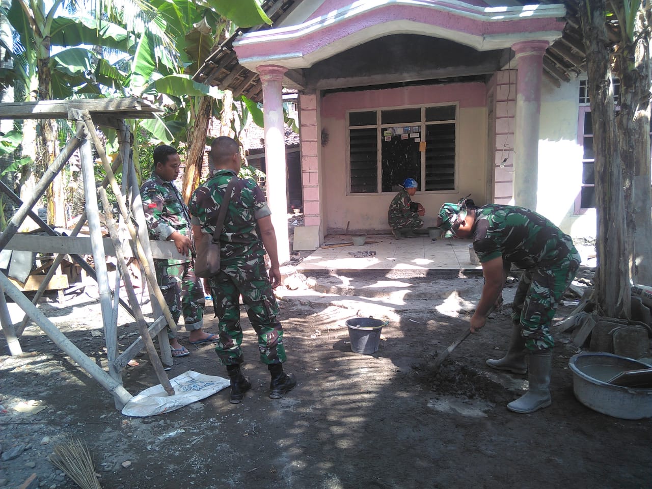 Agar Maksimal, Pasiter Kodim Klaten Selalu Cek Lapangan